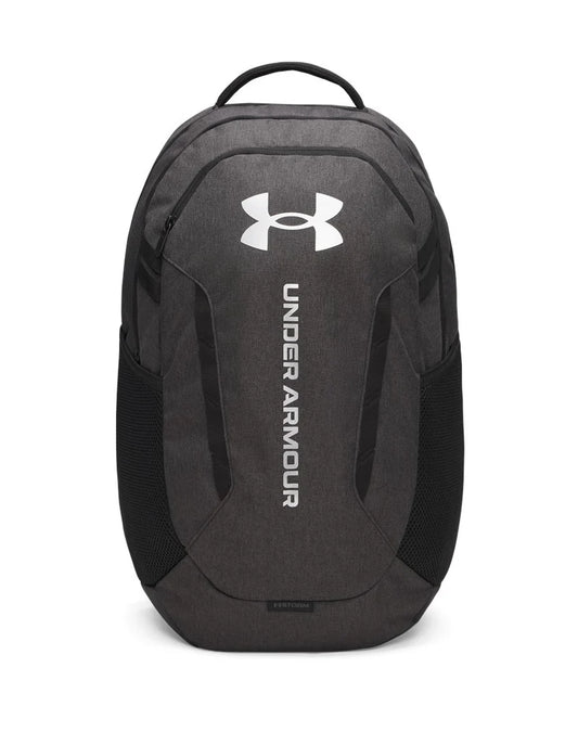 UNDERARMOUR HUSTLE BACKPACK Black  Metallic Silver
