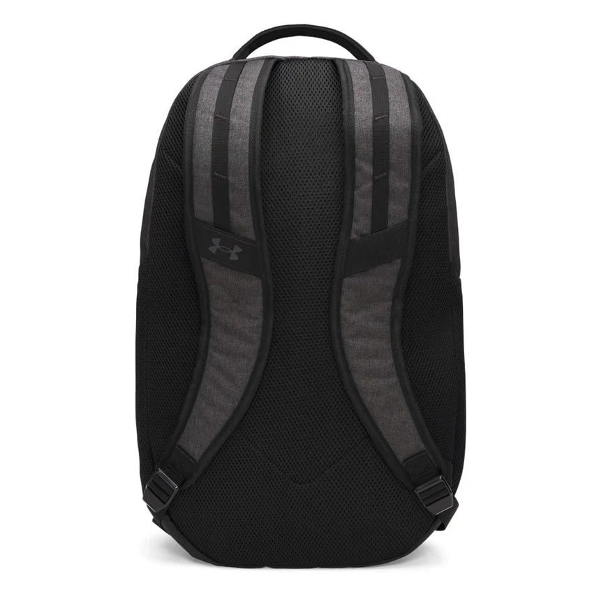 UNDERARMOUR HUSTLE BACKPACK Black  Metallic Silver