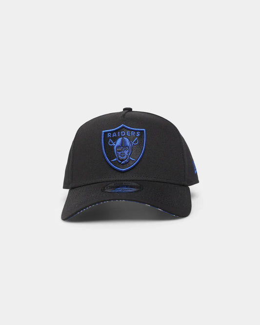 NEW ERA 9FORTY AFRAME RAIDERS BLACK BLUE