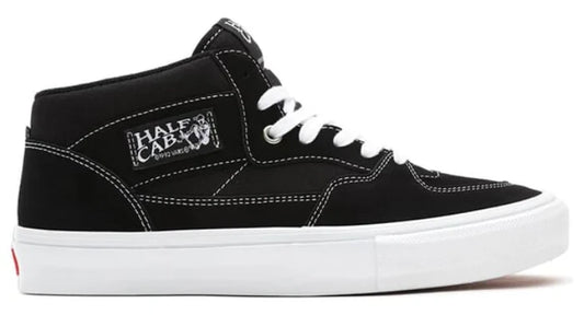VANS HALF CAB BLACK AND WHITE