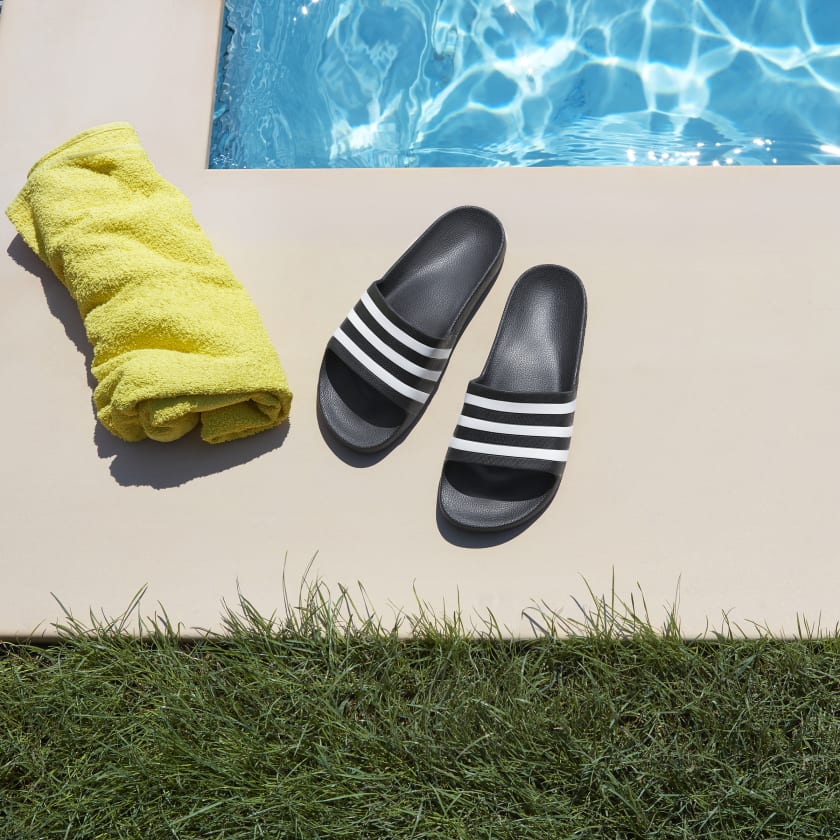 Adidas aqua slides