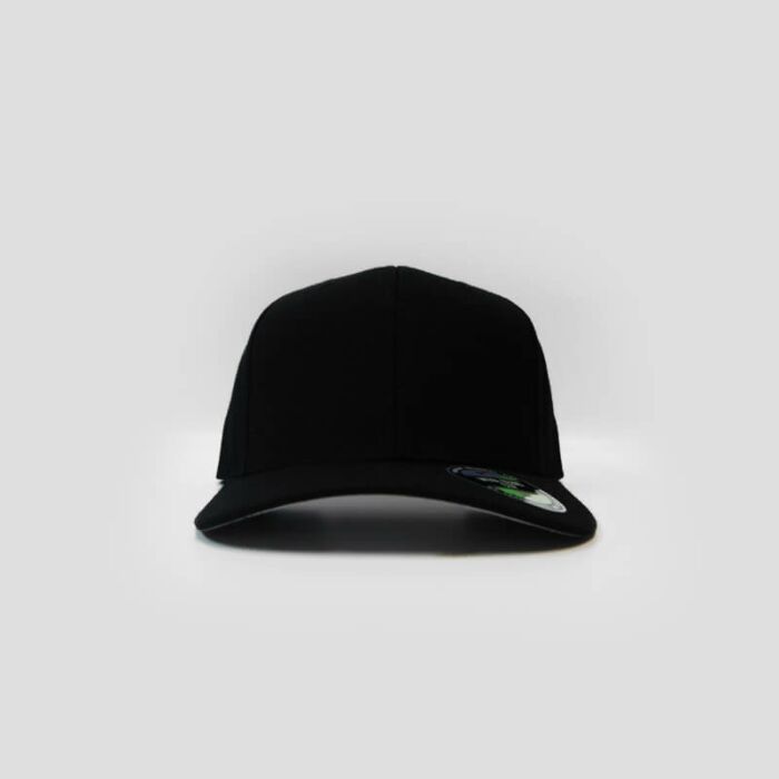 WOOL BLEND SNAPBACK BLACK HAT TEAM SPORT