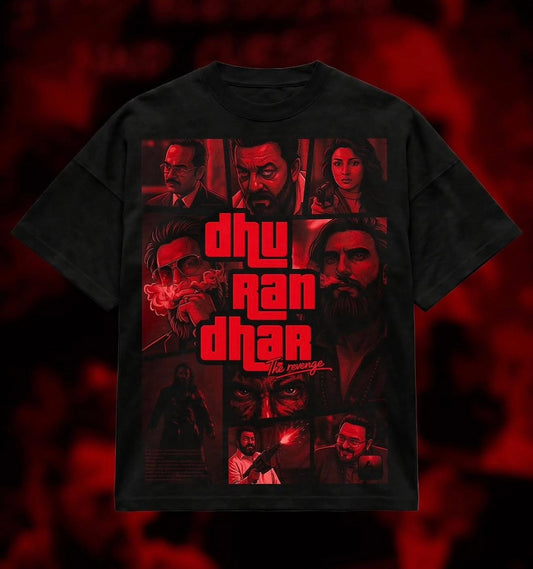 DHURANDHAR THE REVENGE EXCLUSIVE TEE