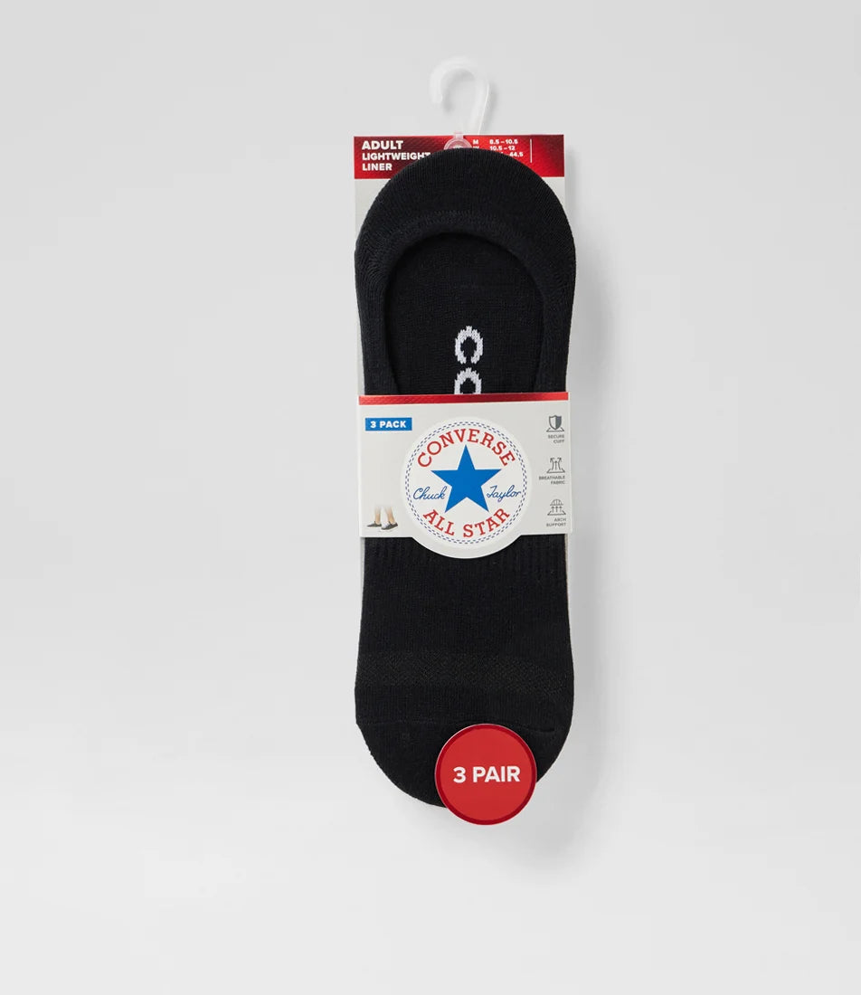 CONVERSE 3PACK NO SHOW SOCKS