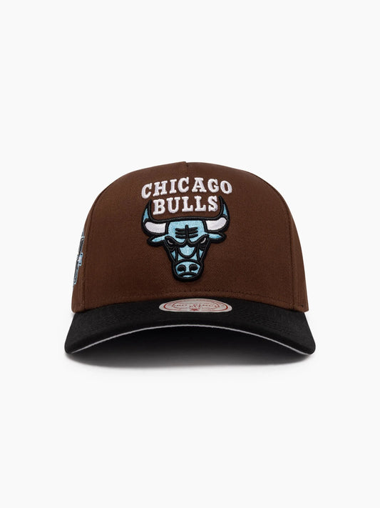 MITCHELL AND NESS PRO PINCH BROWN SNAPBACK