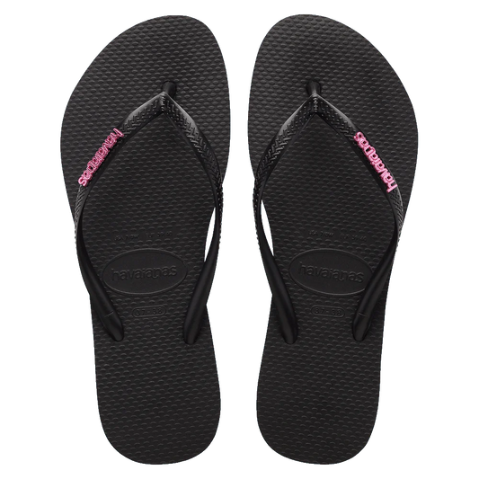 HAVAIANAS SLIM BLACK PINK