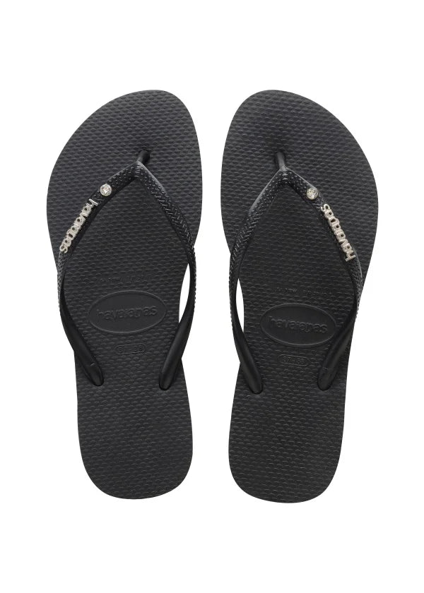 HAVAIANAS SLIM METAL LOGO DIAMOND