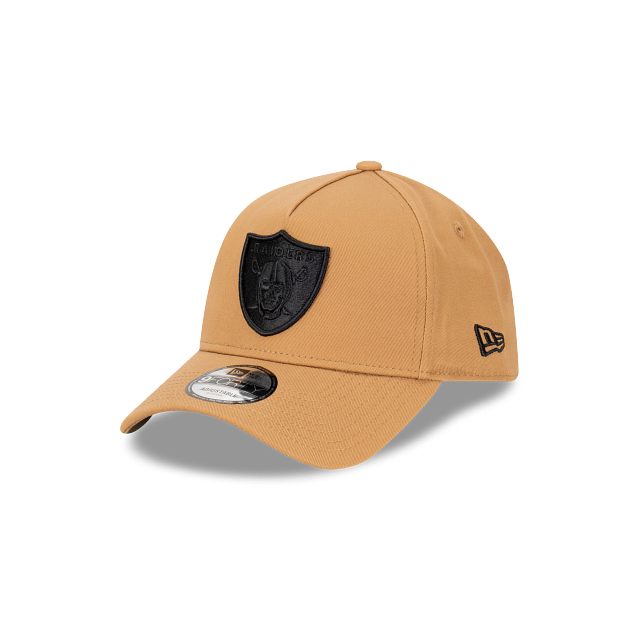 NEW ERA 9FORTY AFRAME RAIDERS TAN BLACK