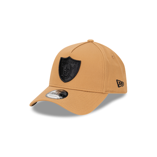 NEW ERA 9FORTY AFRAME RAIDERS TAN BLACK