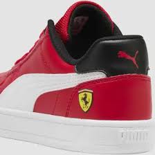 PUMA FERRARI RED CAVEN KIDS