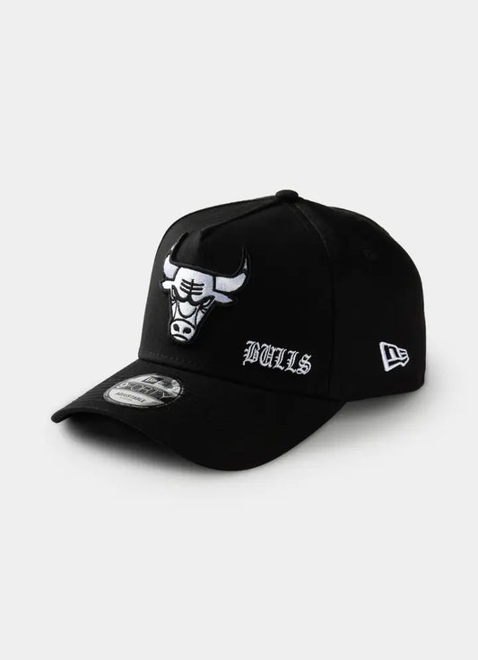 NEW ERA 9FORTY AFRAME CHICAGO BULLS GOTHIC PRINT
