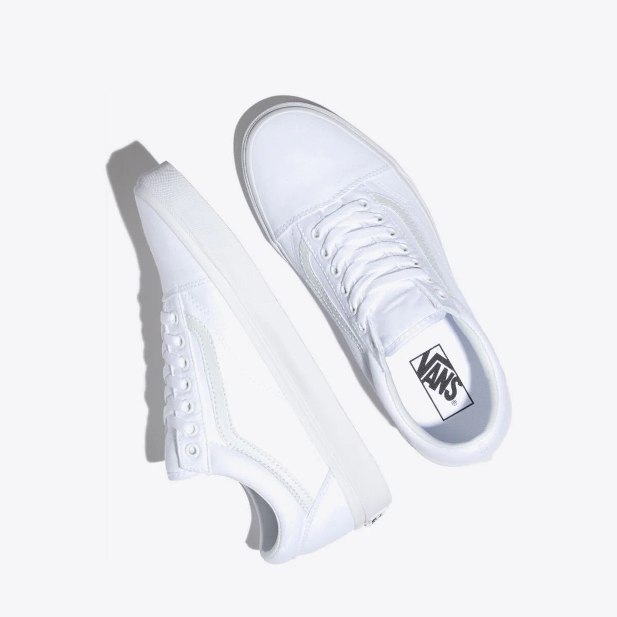 VANS OLDSKOOL ALL WHITE