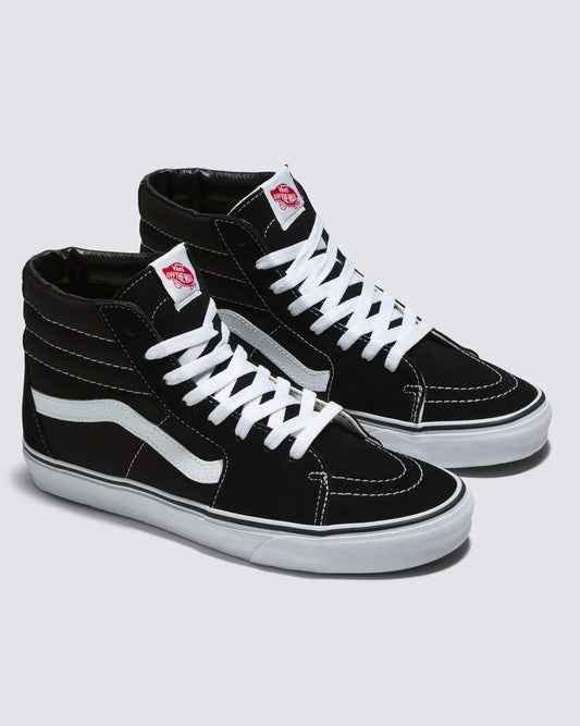 VANS BLACK AND WHITE SK8-HI