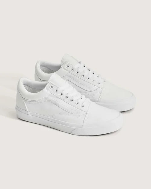 VANS OLDSKOOL ALL WHITE
